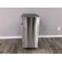 Summit Appliance 2.45 cu. ft. Frost Free Upright Commercial Freezer in Stainless Steel Model # SCFF1533BSS H 34 in, W 15 in, D 22.75 in (Transit Damage/Scratches, Missing Handle)