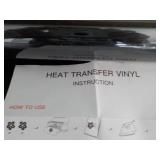 Roll of Heat Transfer Vinyl 12" Wid...