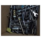 Box of Drill Bits and Misc...
