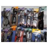 20 pair Readers with Cases- variety...