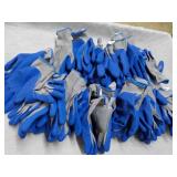 Large Amount of Blue/Gray Work Glov...