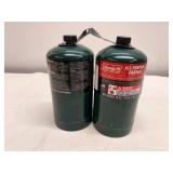 MM. 2x Coleman All Purpose Propane
