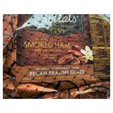 DD. 11.55lb Smithfield Spirals Smoked Ham-Pecan Praline Glaze Packet