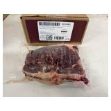 D. 10.00lb Two Rivers Beef Ribeye Roll Steaks-Vaccum Sealed 3-4 Steaks Per Package-3-4 Packages per Case.