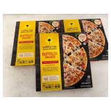 B. 3x California Buffalo Chicken Pizza-Thin Crust