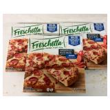 B. 3x Freschette Rising Crust Pepperoni Pizza