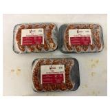 B. 3x 1lb Hot Italian Sausage