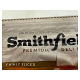 L. 4x 12oz Smithfield Thinly Slice Honey Ham