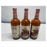 SSS. 6x 33.8oz Tres Agaves Organic  Strawberry Margarita Mix
