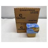 SSS. 4x 8-8oz 2pks Gerber Baby Food-Pear, Zucchini & Corn