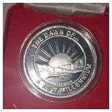 2000 1 oz Liberty Millenium Silver Coin