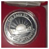 2000 1 oz Liberty Millenium Silver Coin