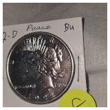 1922 D Peace Dollar $1 BU Condition