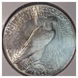 1923 Peace Dollar $1 BU Condition