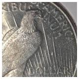 1923 Peace Dollar $1 BU Condition