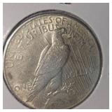 1922 Peace Dollar $1 AU Condition