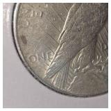 1922 Peace Dollar $1 AU Condition