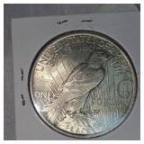 1923 Peace Dollar $1 BU Condition