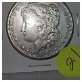 1882 Morgan Dollar $1 AU Condition