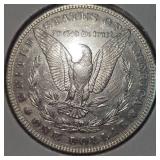 1882 Morgan Dollar $1 AU Condition