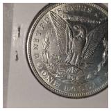 1882 Morgan Dollar $1 AU Condition