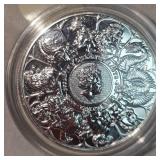 2021 Queens Beast 2oz t, .999 5lbs Silver Coin