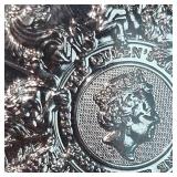 2021 Queens Beast 2oz t, .999 5lbs Silver Coin