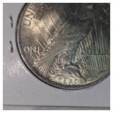 2023 Peace  Dollar $1 BU Condition