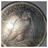 2022 Peace Dollar $1 BU w/Light Toning