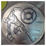 2022 $2 Niue, .999 Silver Justice League Green Lantern, 1oz
