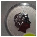 2021 Tuvalu Silver 1oz Niue Justice League Wolverine Silver Round