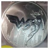 2021 $2  1oz Niue Justice League Wonder Woman Silver Round