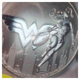 2021 $2  1oz Niue Justice League Wonder Woman Silver Round