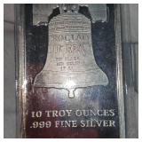 "SD Boullion" "We the People" 10oz, t, .999 Fine Silver Bar