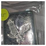 10 oz t, .9999 fine Silver Eagle Bar