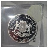 2018 Elephant 1/2 oz Silver, .9999 African Wildlife