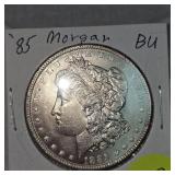 1885 Morgan $1 Dollar, BU Condition