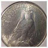 1923 Peace Dollar $1 BU Condition