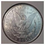 1897 Morgan $1 AU Plus Condition