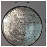1886 Morgan Dollar $1 AU Condition
