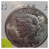 1922 Peace Dollar $1 BU Condition