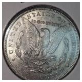 1897 Morgan Dollar $1, AU Condition