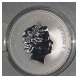 2017 1oz, .9999Justice League Spiderman Silver