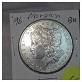 1896 Morgan dollar $1, BU Condition