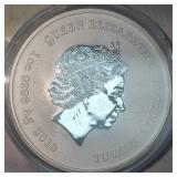 2019 1 oz .9999 Reverse Proof Justice League Iron Man Silver Round