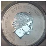 2019 1 oz .9999 Reverse Proof Justice League Iron Man Silver Round