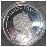 2022 1 oz, .999 Looney Tunes "Bugs Bunny" Silver Round