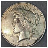 1922 Peace Dollar $1