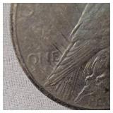 1925 Peace Dollar $1 w/toning