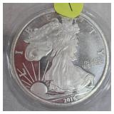 2016 5 oz t, .999 Silver Eagle Round